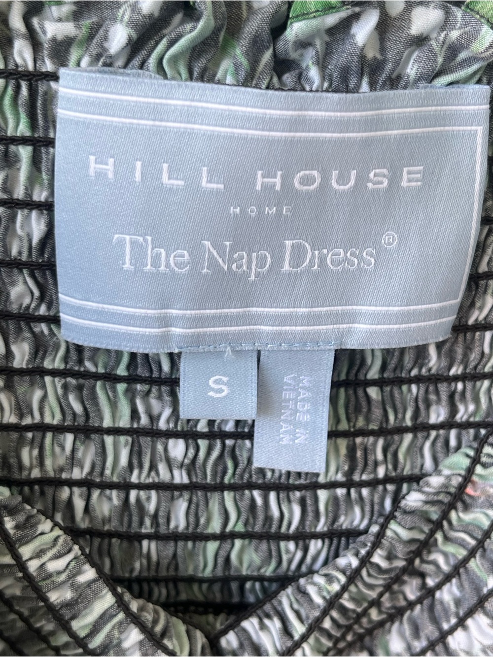Hill House Serafina  Smocked Mini Dress - Picture 3 of 5